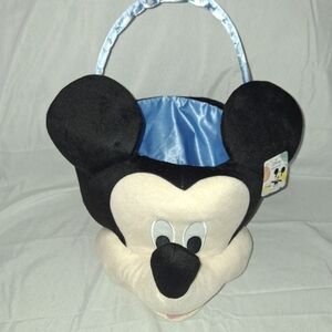 Disney Mickey Mouse Junbo Plush Easter Basket